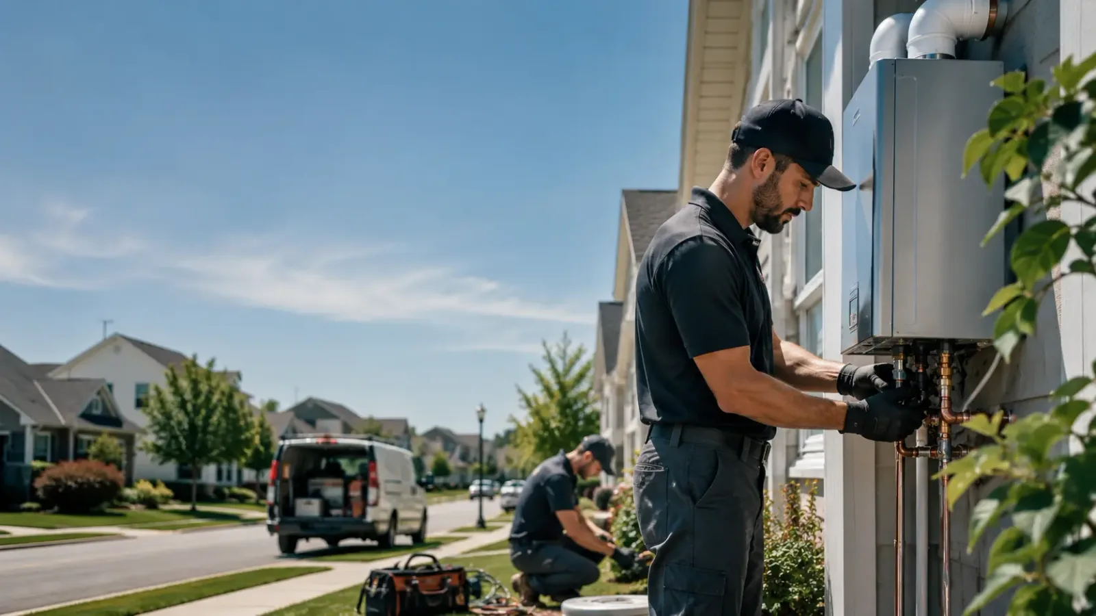 Tankless Water Heater Installation in Leonard, MN